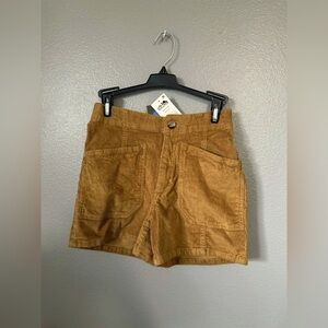 NWT KAVU Women’s Shore Thing Shorts in Basswood Tan, size 2.